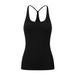 Women's Clothing Women's Slim-Fit Ribbed Tank Top | Stretchy Y-Back Cami For Layering & Casual Wear_ecoleips.com