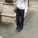Dark Blue Low Rise Raw Denim Jeans Women's Retro Washed Casual Wide Leg Straight Leg Jeans No Waistband Design For Autumn Winter Style_ecoleips.com