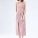 Women's Clothing Original Design Solid Color Splicing Medium And Long Loose Pleated Light Dress_ecoleips.com