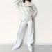 New Casual And Fashionable Street Style Sports Sweatshirt Women's Two-piece Set_ecoleips.com