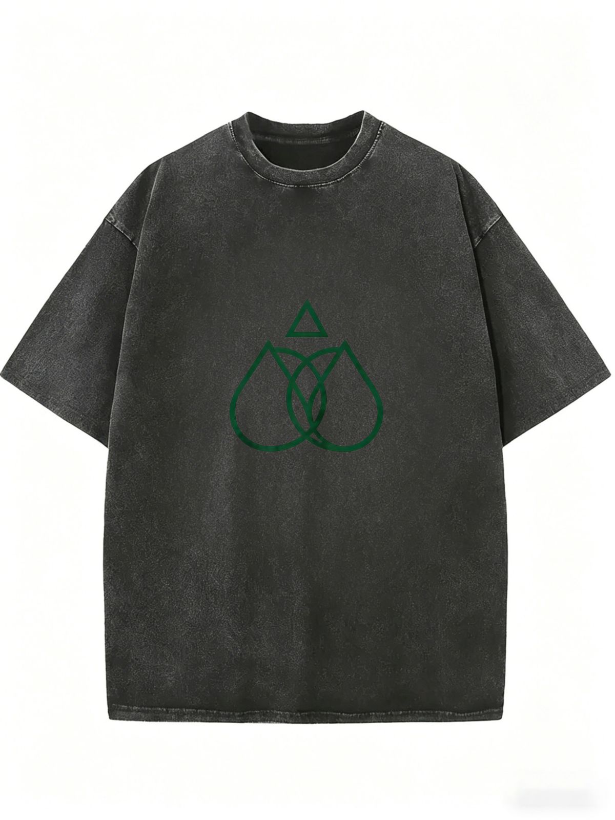 Women's Vintage Inspired T-Shirt, Oversized Short Sleeve Casual Top For Spring And Summer_ecoleips.com