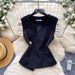 Korean Style Women's V Neck Sleeveless Vest Slimming Stylish Summer Outerwear Innerwear Suitable_ecoleips.com