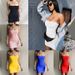 Women's Clothing Summer Solid Color Sleeveless Women's Dress Hot Sale_ecoleips.com