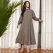 Cross-border Middle Eastern Eid Al-Adha Arab Dubai Muslim Daily Casual Robe Plus Size Dress_ecoleips.com