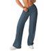 New Cross-border Slim-fit Sports Long Straight With Waist Seam Pockets, Suitable For Outdoor Leisure And Sports,_ecoleips.com