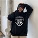 Spring Winter New Fleece-Lined Thickened Movie Fan Women's Sweatshirt 3D Galaxy Hoodie Top Coat For Women_ecoleips.com