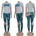 J2722 Women's Summer New Fashion Casual Printed Two-Piece Set_ecoleips.com