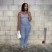 Women's European American Style Lace-Up Cropped Top Slim Fit Pencil Pants Two-Piece Set Jacquard Stripe Pattern_ecoleips.com