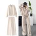 Women's Clothing hot selling zippered pilot jacket, sweatshirt, elastic waist trousers suit_ecoleips.com