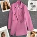 Women's Petite Suit Jacket Niche Wrinkle Free Early Spring Outerwear Spring Autumn_ecoleips.com