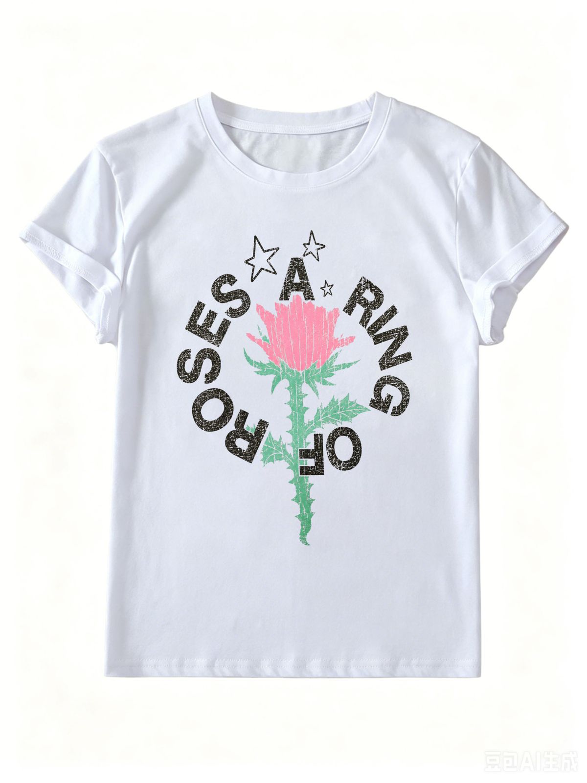 Women's Pure Cotton Casual Tee, Relaxed Fit Short Sleeve Everyday Essential_ecoleips.com