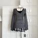 Women's 2 Piece Vintage Plaid Sweater Skirt Set – Sweet Lace Trim Knit Top And High Waist Mini Skirt For Fall_ecoleips.com