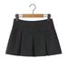 Women's Clothing Design Vest Striped Strap Top Pleated Skirt Suit_ecoleips.com