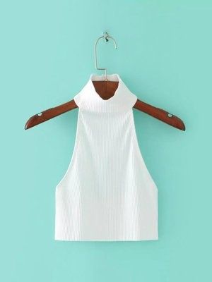 European And American Style High Street Off-shoulder Sleeveless Tank For Women, New Summer Sexy Short Slim-fit Crop Top_ecoleips.com