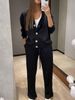 2024 Autumn Winter New European American Cross-border Independent Station Hot Sale Casual Sports Suit Cardigan_ecoleips.com