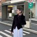 Slim-Fit Blazer Jacket – Versatile Stand Collar Coat For Work & Weekend_ecoleips.com