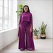 Women's Clothing Chiffon Pleated Two Piece High Waisted Wide Leg Pleated Pants One Size Fits All Multiple Colors Lightweight African European Style_ecoleips.com