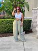 High Waisted Women's Athletic Pants Loose Fit Straight Leg Casual Wide Leg Floor Length For Spring Autumn_ecoleips.com