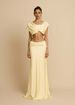 Women Stylish Pleated Geometric Patchwork 2‑Piece Outfit Elegant Bandeau Top High Waist Midi Skirt Matching Dress Set_ecoleips.com