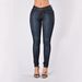 Cross-border Foreign Trade European And American Women's High-elasticity Jeans Pencil Pants_ecoleips.com