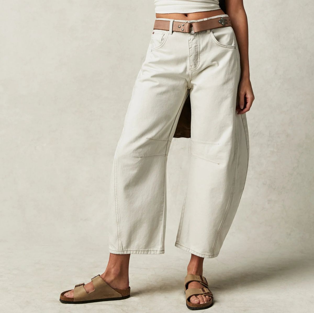 Women's Casual Loose mid Waist Leg Jeans Autumn Independent Website Cross Border EBay Europe And America 16848_ecoleips.com