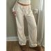 Women's Casual Drawstring Pants American Minimalist Style Solid Color Loose Trendy Straight Leg Elastic Waist Versatile Slimming Long Trousers_ecoleips.com