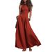 2026 European And American Cross-border Independent Site Western Bohemian Sleeveless Casual Double-pocket Dress_ecoleips.com