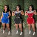 Women's Clothing Commuter Leisure Striped Stitching Contrast Color Sleeveless Elastic Slim Fit Sports Two Piece Suit_ecoleips.com