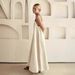 Women's Clothing Spring Summer Fashion Contrast Color Cotton Linen Blend Women's Sling Dress Swing Style New Arrival_ecoleips.com