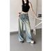 Retro High-Waisted Straight Leg Jeans for Women Loose Fitting Floor Length Spring/Autumn 2026 Style High Street Niche_ecoleips.com