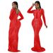 Women's Clothing Long Skirt Hot Diamond Backless Sexy Evening Dress_ecoleips.com