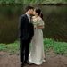 Women's Clothing Simple Mermaid Tail Off Shoulder Ruffle Sleeves For Studio Themed Couple Photoshoot Engagement Marriage Certificate Registration_ecoleips.com