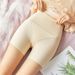 Women's Clothing Anti Exposure Ice Silk High Waist Abdomen Plus Size Safety Pants Seamless Three Quarter Leggings Breathable Thin Legs_ecoleips.com