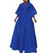 2026 Summer European And American Foreign Trade New Women's Bestseller V-neck Party Loose Long Dress_ecoleips.com