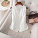 Aria Basics European And American Foreign Trade Independent Site Cross-border 2025 Spring New Women's Casual Solid Color_ecoleips.com