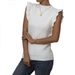 Women's Clothing Sweater Flying Sleeve Sweater Half Turtleneck Sleeveless Sweater_ecoleips.com