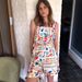 Women's Clothing Spring And Summer New Strap Printed Suit INS Loose Vacation Pocket Two-piece Set_ecoleips.com