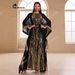 Fashionable Dubai Elegant Robe Middle Eastern Chiffon Sequin Dress Two-Piece Set Arab Women's Clothing-MG1720_ecoleips.com