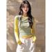 Colorful, Faux Two-Piece Long-Sleeved Base Shirt With Double-Sided German Wool Fabric Perfect For Autumn And Winter As_ecoleips.com