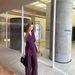 Waist-cinching Elegant Suit, High-end Slimming Simple Style, Easy To Match With Long Pants And A Vest For Sun Protection_ecoleips.com
