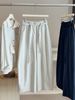 Women's High Waist Slimming Casual Trousers Japanese Korean Style Washed Cotton Loose Wide Leg Curved French Relaxed Feel for Spring Autumn_ecoleips.com