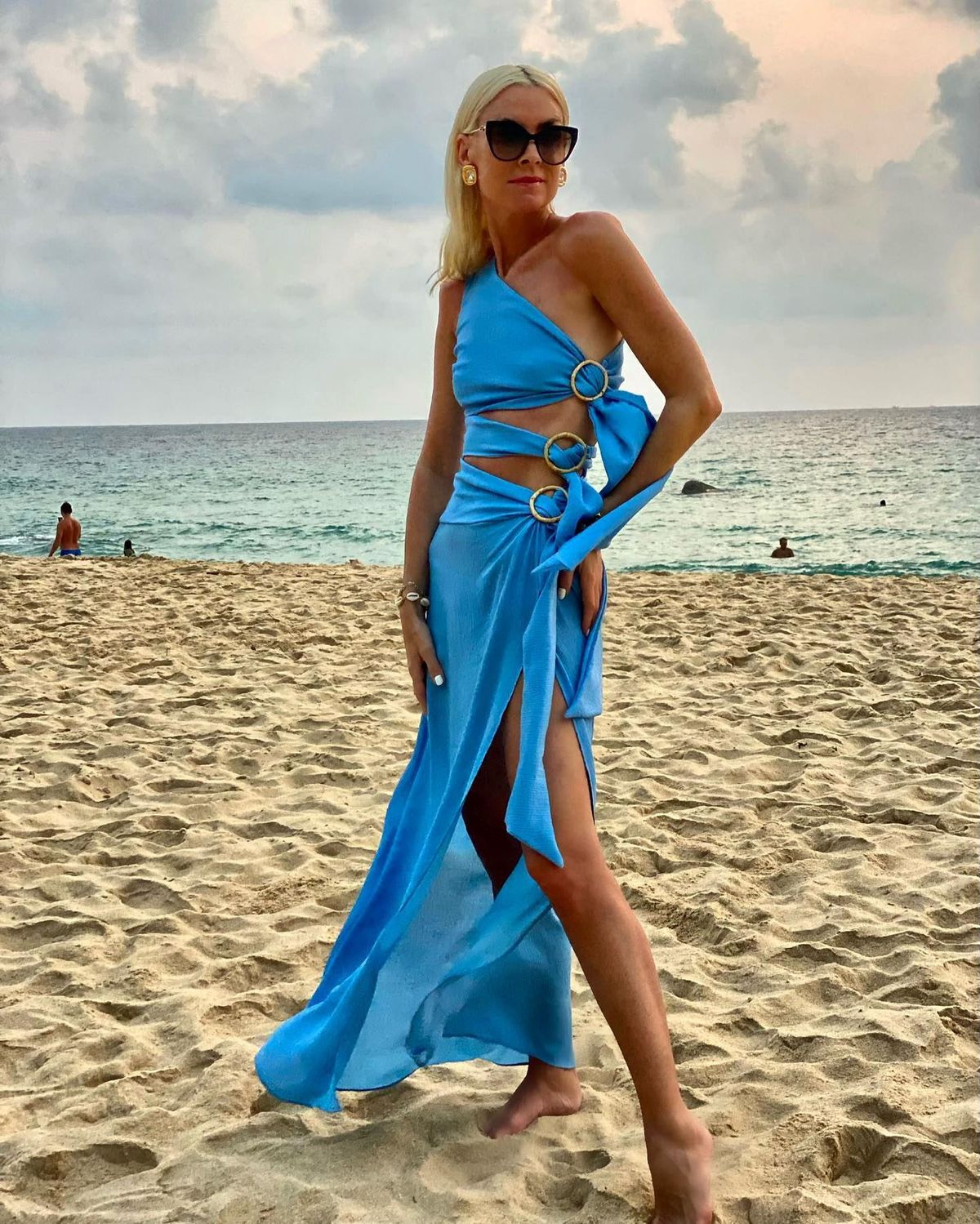 Women's Clothing summer sexy strap irregular sleeveless dress_ecoleips.com