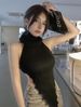 Sleeveless Knit Vest Women, New Design For Autumn And Winter, High Neck Sweater, Sexy Slim-Fit Short Top_ecoleips.com