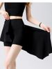 K Two Piece Set Of Short Skirts, High Waist, Lifted Buttocks, Nude Yoga Pants, Shorts, Fart Curtain, Breathable Sports Pants, Short Fitness Shorts_ecoleips.com