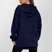 Mid-Length Zip-Up Hoodie – Women’s Fleece-Lined Winter Sweatshirt (Dark Blue/Light Gray/Dark Gray, XS-XXL)_ecoleips.com