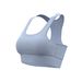 Women's Racerback Sports Bra High Strength Shockproof Fitness Yoga Top Fastening_ecoleips.com