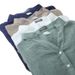 Large-Sized Women's Shirts Are Selling Well In Autumn And Summer. Loose Cotton And Linen Three-Quarter Sleeve Stand-Up C_ecoleips.com