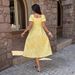 DiYun European And American Elegant Short-Sleeve Jacquard Strapless Long Dress Women's Clothing 2026 Summer_ecoleips.com