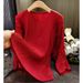 Women's Clothing Women's Stylish Long Sleeve T-Shirt Mesh Panel Design Beaded Dragon Scale Pleats Casual Wear Autumn Style_ecoleips.com