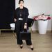 Women's Clothing Women's Casual Fashion Commuter Suit Top Jacket Pants Set Long Sleeve For Formal & Casual For Women_ecoleips.com